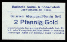 Germany Ludwigshafen 2 Pfennig Gold