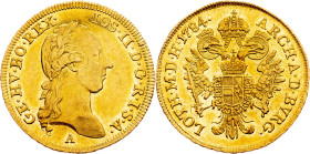 Joseph II., 1 Dukat 1784, A, Vienna