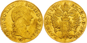 Joseph II., 1 Dukat 1789, G, Günzburg