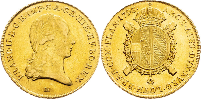 Franz I. (II.), 1 Sovrano 1793, M, Milan Category : Franz I. (II.) - Collection ...