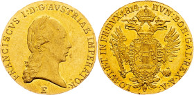 Franz I. (II.), 1 Dukat 1814, E, Karlsburg