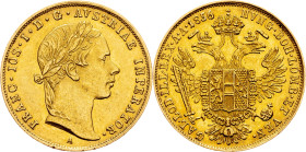 Franz Joseph I., 1 Dukat 1856, A, Vienna
