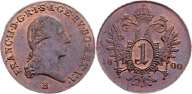 Franz I. (II.), 1 Kreuzer 1800, B, Kremnitz