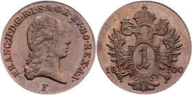 Franz I. (II.), 1 Kreuzer 1800, F, Hall