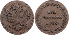 Franz I. (II.), 1 Kreuzer 1809, Hall