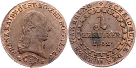 Franz I. (II.), 1 Kreuzer 1812, A, Vienna