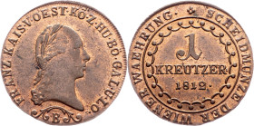 Franz I. (II.), 1 Kreuzer 1812, B, Kremnitz