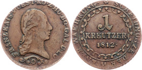 Franz I. (II.), 1 Kreuzer 1812, O, Orawitz
