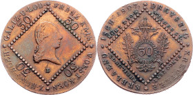 Franz I. (II.), 30 Kreuzer 1807, B, Kremnitz