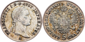 Franz I. (II.), 5 Kreuzer 1835, A, Vienna