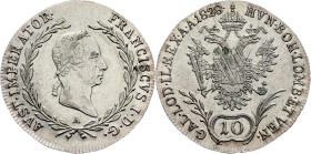 Franz I. (II.), 10 Kreuzer 1828, A, Vienna