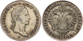 Franz I. (II.), 10 Kreuzer 1834, A, Vienna