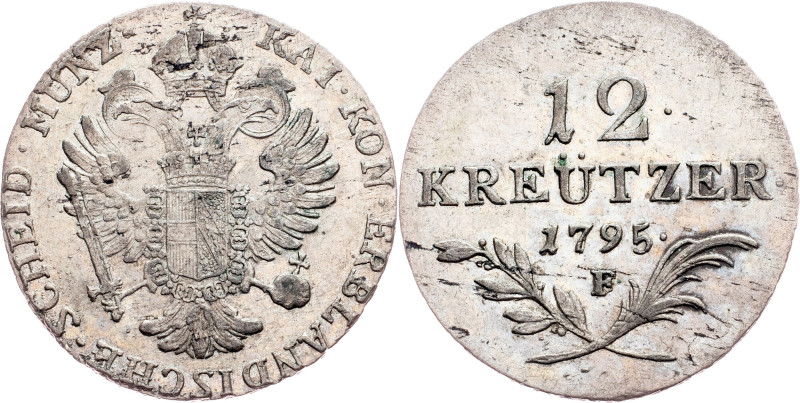 Franz I. (II.), 12 Kreuzer 1795, F, Hall Category : Franz I. (II.) - Collection ...