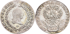 Franz I. (II.), 20 Kreuzer 1794, G, Nagybánya