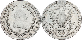 Franz I. (II.), 20 Kreuzer 1813, A, Vienna
