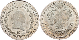 Franz I. (II.), 20 Kreuzer 1815, E, Karlsburg