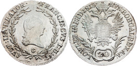 Franz I. (II.), 20 Kreuzer 1815, G, Nagybánya