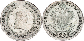 Franz I. (II.), 20 Kreuzer 1817, A, Vienna