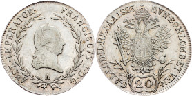 Franz I. (II.), 20 Kreuzer 1823, A, Vienna