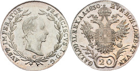 Franz I. (II.), 20 Kreuzer 1830, C, Prague