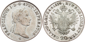 Franz I. (II.), 20 Kreuzer 1834, C, Prague