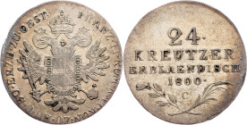 Franz I. (II.), 24 Kreuzer 1800, C, Prague