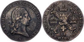 Franz I. (II.), 1/4 Thaler 1792, A, Vienna
