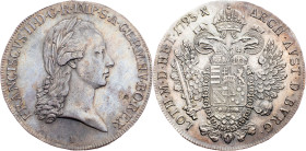 Franz I. (II.), 1/2 Thaler 1795, A, Vienna