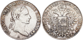 Franz I. (II.), 1/2 Thaler 1834, A, Vienna