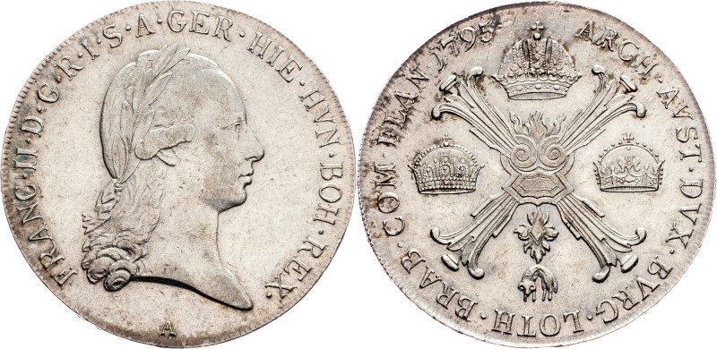Franz I. (II.), 1 Thaler 1795, A, Vienna Category : Franz I. (II.) - Collection ...