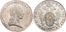 Franz I. (II.), 1 Thaler 1815, A, Vienna