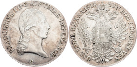 Franz I. (II.), 1 Thaler 1818, B, Kremnitz