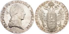 Franz I. (II.), 1 Thaler 1824, A, Vienna