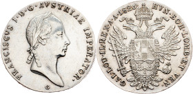 Franz I. (II.), 1 Thaler 1826, G, Nagybánya