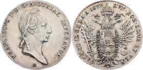 Franz I. (II.), 1 Thaler 1827, B, Kremnitz