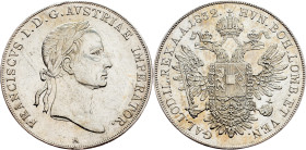 Franz I. (II.), 1 Thaler 1832, A, Vienna