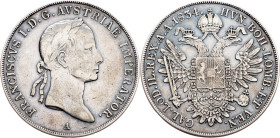 Franz I. (II.), 1 Thaler 1834, A, Vienna