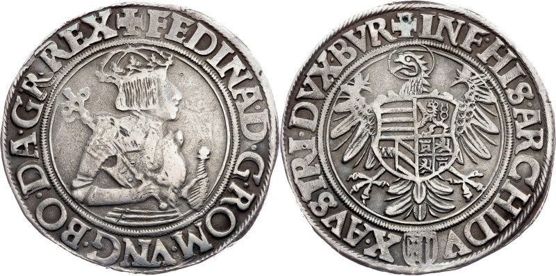 Ferdinand I., 1 Thaler ND (1531-1547), Linz Category : Habsburg
Ruler/Area : Fe...
