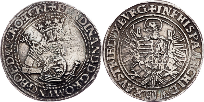 Ferdinand I., 1 Thaler ND (1531-1547), Linz Category : Habsburg
Ruler/Area : Fe...