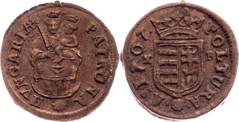 Franz II. Rákóczi, Poltura 1707, KB, Kremnitz Category : Habsburg
Country/Regio...