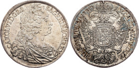 Charles VI., 1 Thaler 1730, Prague