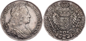 Charles VI., 1 Thaler 1735, KB, Kremnitz