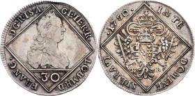 Franz I. Stephan, 30 Kreuzer 1750, KB, Kremnitz