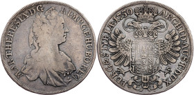 Maria Theresia, 1/2 Thaler 1750, Graz