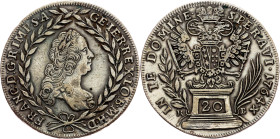 Franz I. Stephan, 20 Kreuzer 1764, KB, Kremnitz