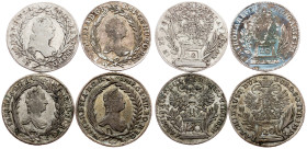 Maria Theresia, Franz I. Stephan, 20 Kreuzer 1765, 1763, 1759, 1764, Vienna, Kremnitz, Hall