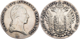Franz I. (II.), 1 Thaler 1818, B