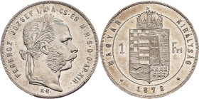 Franz Joseph I., 1 Forint 1872, KB, Kremnitz