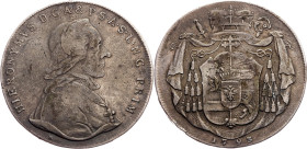 Hieronymus von Colloredo, 1 Thaler 1793, Salzburg