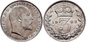 Great Britain, 3 Pence 1902, London